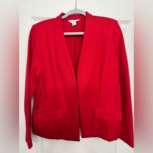 Liz Claiborne Bold Red Blazer